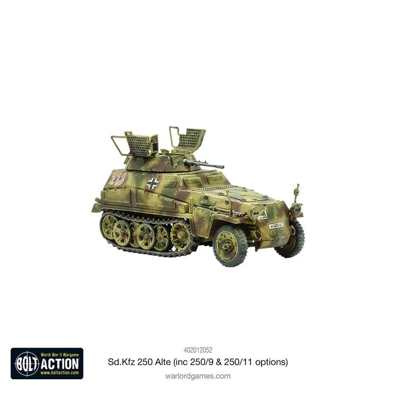 Warlord Games Sd.Kfz 250 (Alte) Halftrack (Options for 250/1 & 250/9 & 250/11 Versions)