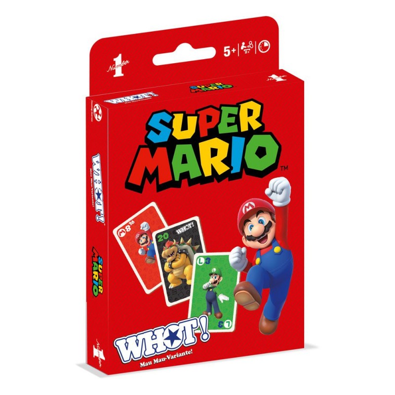 CARTAS UNO: SUPER MARIO [JUEGO]  Akira Comics - libreria donde comprar  comics, juegos y libros online