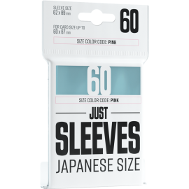  GG: 60 Just Sleeves - Talla japonesa Claro
