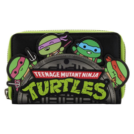 TMNT Ninja Turtles Loungefly Billetera Tapa de alcantarillado
