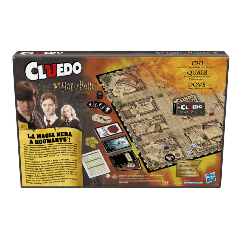 Hasbro CLUEDO HARRY POTTER ITALIANO nel 1001hobbies (Ref.85283)