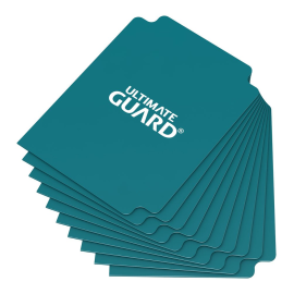  Ultimate Guard Card Dividers Tarjetas Separadoras para Cartas Tamaño Estándar Gasolina Azul (10)