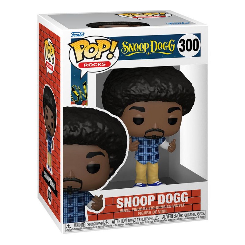 Figuras Pop Snoop Dogg POP! Rocas Vinilo Figura Snoop Dogg 9cm