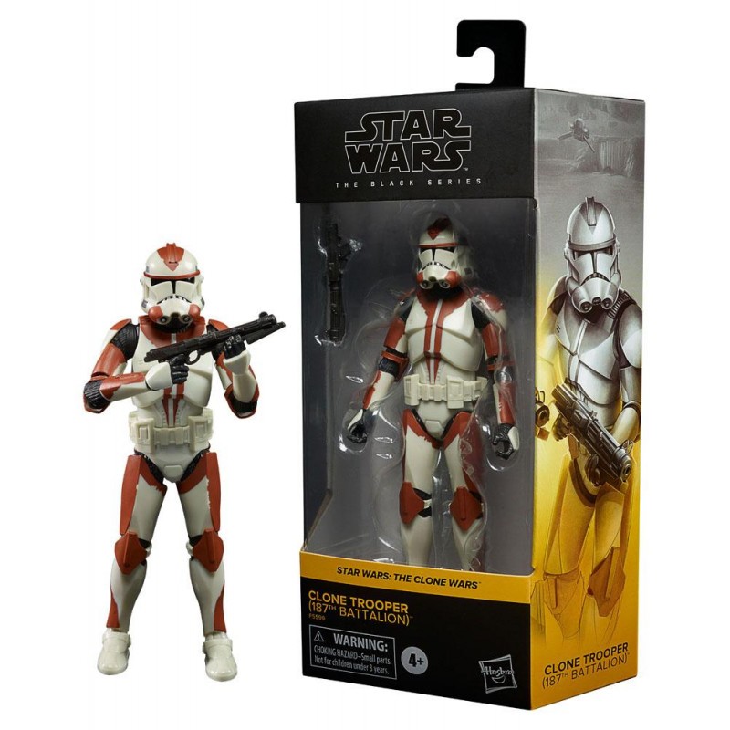 Figurita Hasbro Star Wars: The Clone Wars Black Series Figura de a