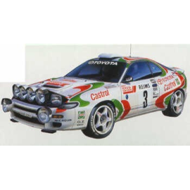 Maqueta Castrol Celica 1993 Monte Carlo Rally Winner