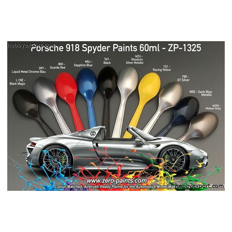 Maquette de Porsche Spyder 918