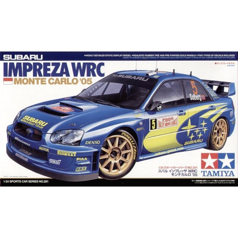 Maqueta Subaru Imprezza WRC Monte Carlo 05