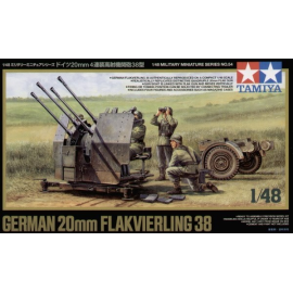 Maqueta militar German 20mm Flak 38