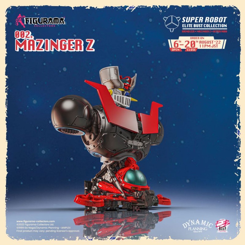 Bustos Mazinger Z busto Super Robot Elite 1/3 Mazinger Z 26 cm