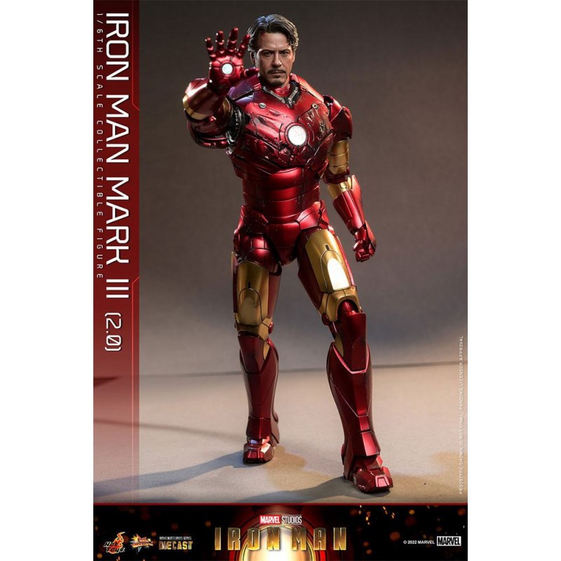 Iron Man Movie Toy Series 1 Figura de acción Iron Man Mark 03