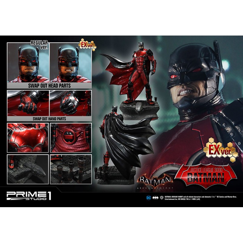 Figurita Prime 1 studio BATMAN ARKHAM KNIGHT JL3000 BATMAN EXCL...