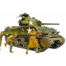 Maqueta M4A3 Sherman late production type with 75mm Gun