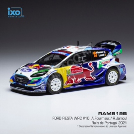 Miniatura FORD FIESTA 16 FOURMAUX/JAMOUL WRC RALLY DE PORTUGAL 2021