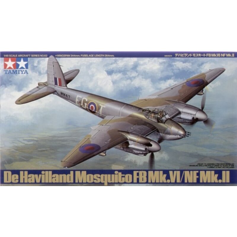 Maqueta de avión de Havilland Mosquito Mk.VI/NFII