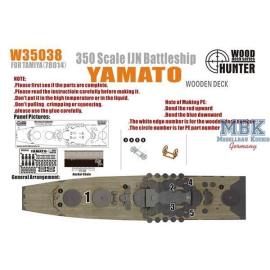  Acorazado Yamato de la IJN de la Segunda Guerra Mundial