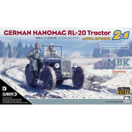 Maqueta Hanomag RL20 Tractor