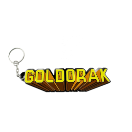 Logotipo Goldorak Porte Cle Gomme 8cm