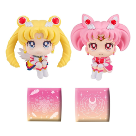 ¡Sailor Moon Cosmos, la película Look Up, Eternal Sailor Moon y Eternal Sailor Chibi Moon LTD Ver! 11cm