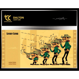  LUCKY LUKE - Dalton - Boleto dorado