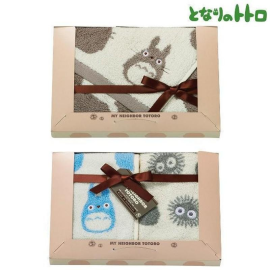  STUDIO GHIBLI - Mi vecino Totoro - Caja regalo 3 toallas