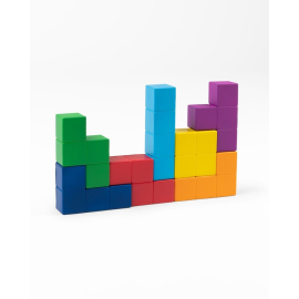 Pelota antiestrés Tetris Tetriminos de colores