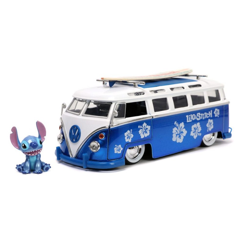 Jada toys Lilo & Stitch peluche réversible Stitch 8 cm