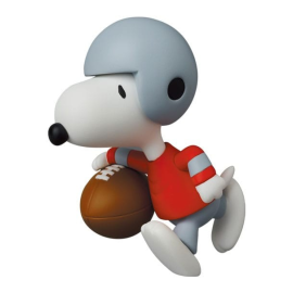Figurita Peanuts mini Figura Medicom UDF serie 15 Jugador de Fútbol Americano Snoopy 8 cm