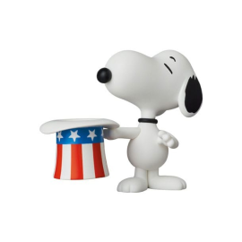 Figurita Peanuts mini Figura Medicom UDF serie 15 Americana Tío Snoopy 8 cm