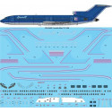  Ultra Corvette Azul Boeing 727-200
