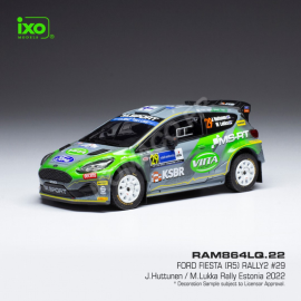 Miniatura FORD FIESTA R5 RALLY 2 29 HUTTUNEN/LUKKA WRC RALLY ESTLANDIA 2022