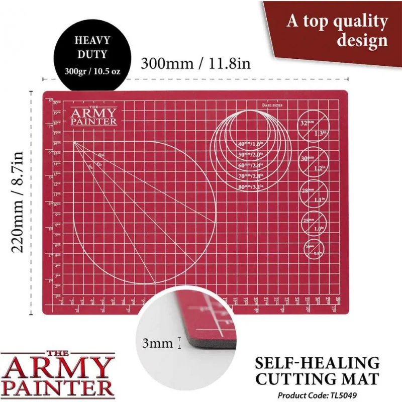 Cc hobby Cutting Mat A4 with 1001hobbies (#-11722)