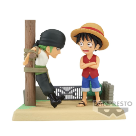 Figurita ONE PIECE - Luffy & Zoro - Figure WCF-Log Stories 7cm