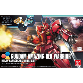 Gunpla GUNDAM - HGBF 1/144 Gundam Amazing Red Warrior - Model Kit
