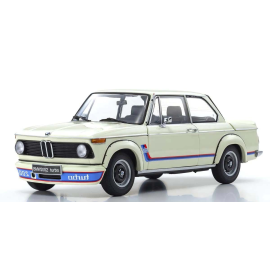 Coche RC Kyosho 1:18 BMW 2002 Turbo 1974 Blanco