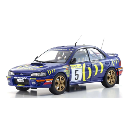 Coche RC Kyosho 1:18 Subaru Impreza Carlos Sainz Ganador Monte Carlo 1995 Nr.5