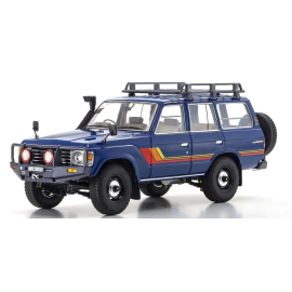 Coche RC Kyosho 1:18 Toyota Land Cruiser 60 1980 Azul