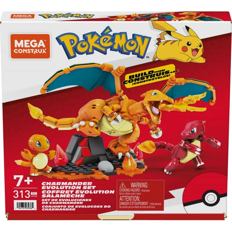 Mega construx pokémon évoli à assembler Mattel