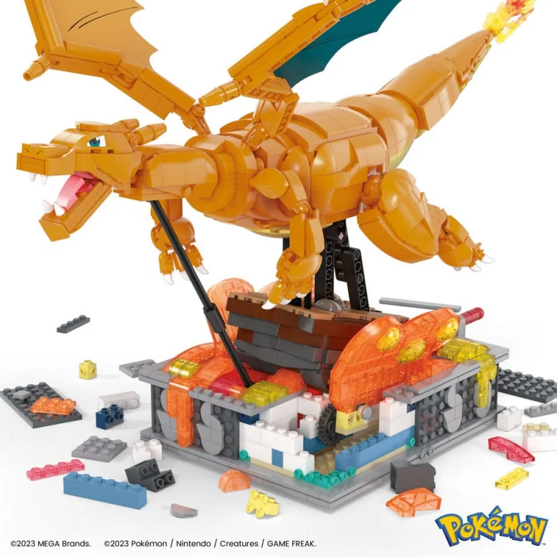 Mattel Bloques Build & Show Charizard Pokémon – Limited Edition