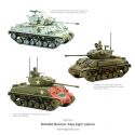Warlord Games M4A3E8 Sherman Easy Eight Platoon (SPLASH RELEASE LIMITED)