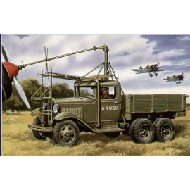 Maqueta Airfield starter AS-2 on GAZ AAA chassis