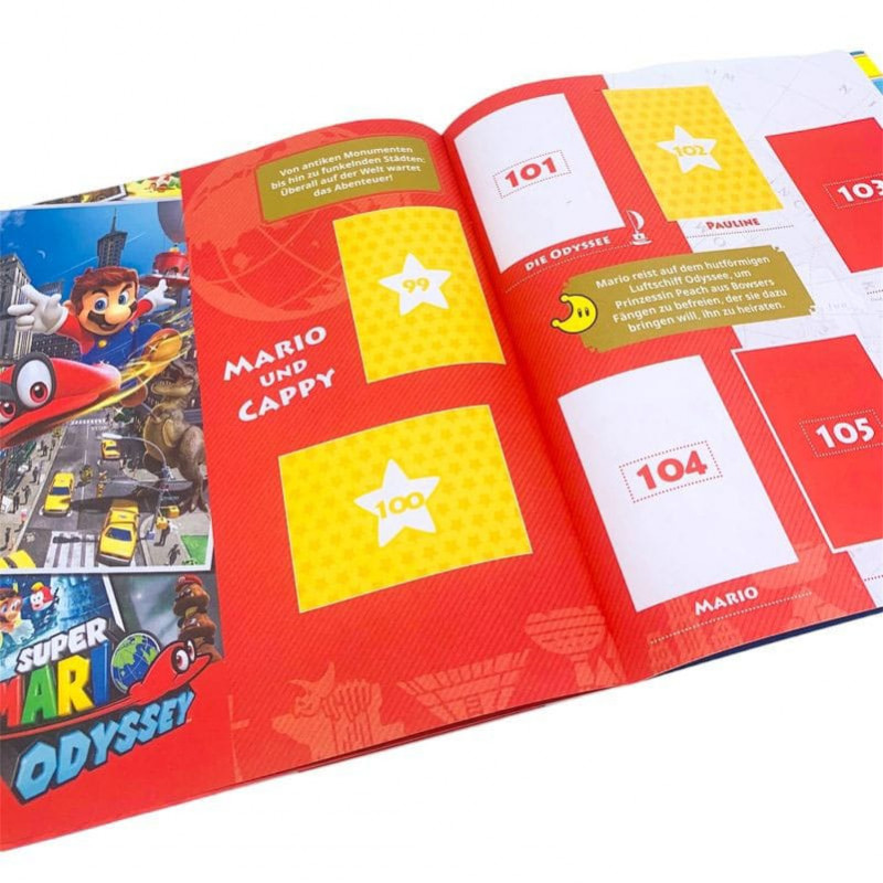 Super Mario Play Time Sticker Album