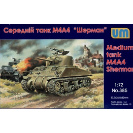 Maqueta M4A4 Medium tank M4A4