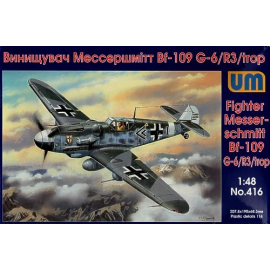 Maqueta Messerschmitt Bf 109G-6/R-3/R-6