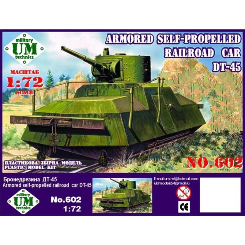 Armored Self-propelled Railroad car DT-45