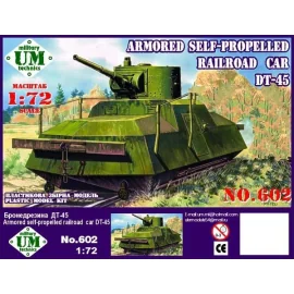 Armored Self-propelled Railroad car DT-45