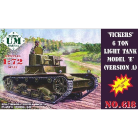 Vickers 6 ton light tank Model A