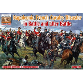 Figuras NAPOLEONIC FRENCH CAVALRY DISASTER IN BATTLE AND AFTER BATTLE