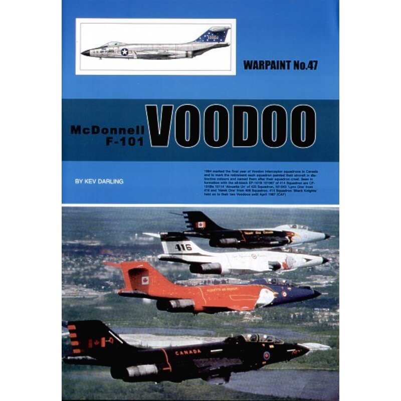 McDonnell F-101 Voodoo By Kev Darling (Hall Park Books Limited)