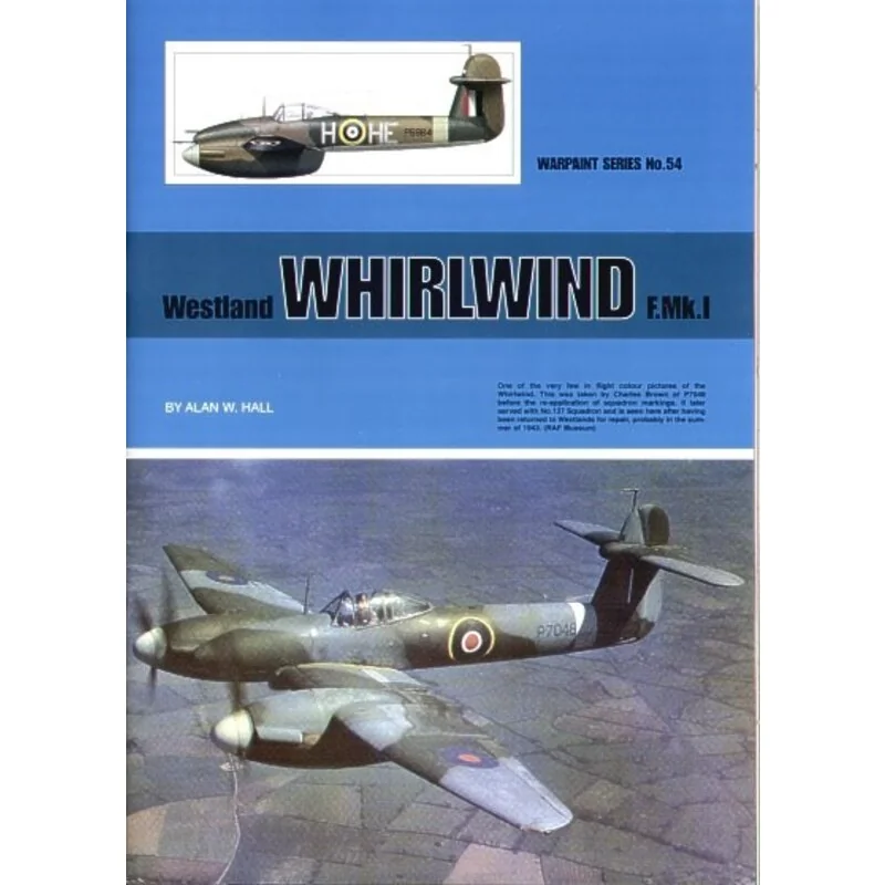 Westland Whirlwind fighter (Hall Park Books Limited)