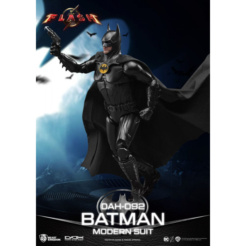 Beast Kingdom Toys The Flash Dynamic Action Heroes 1/9 Batman Modern Suit 24cm